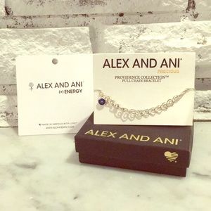 ALEX AND ANI EVIL EYE PULL BRACELET
